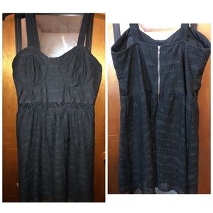 Xhilaration- XL- Blue Flirty Dress